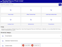 Tablet Screenshot of ghaziabadpolymers.com